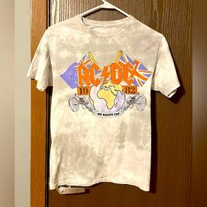 AC/DC  grey cloud shirt